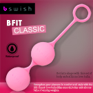 美國BSwish-全新2代Bfit Beads球球-經典款-單雙顆球2兩用-粉色