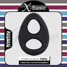 X-Basic 棉花糖加強矽膠鎖精環-3號
