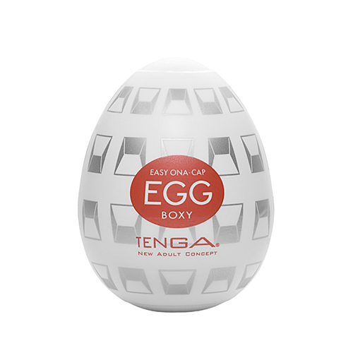 日本TENGA-EGG-014 BOXY 立體箱型自慰蛋