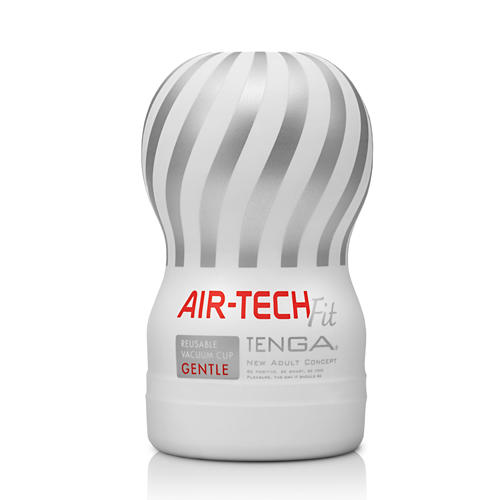 日本TENGA-AIR-TECH FIT 空壓旋風自慰杯-白 ATF-001W