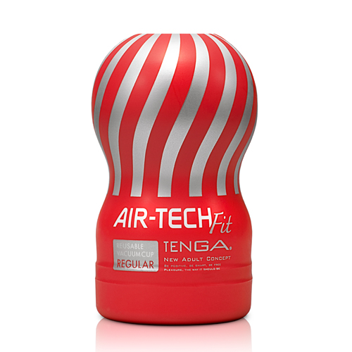 日本TENGA-AIR-TECH FIT 空壓旋風自慰杯-紅 ATF-001R